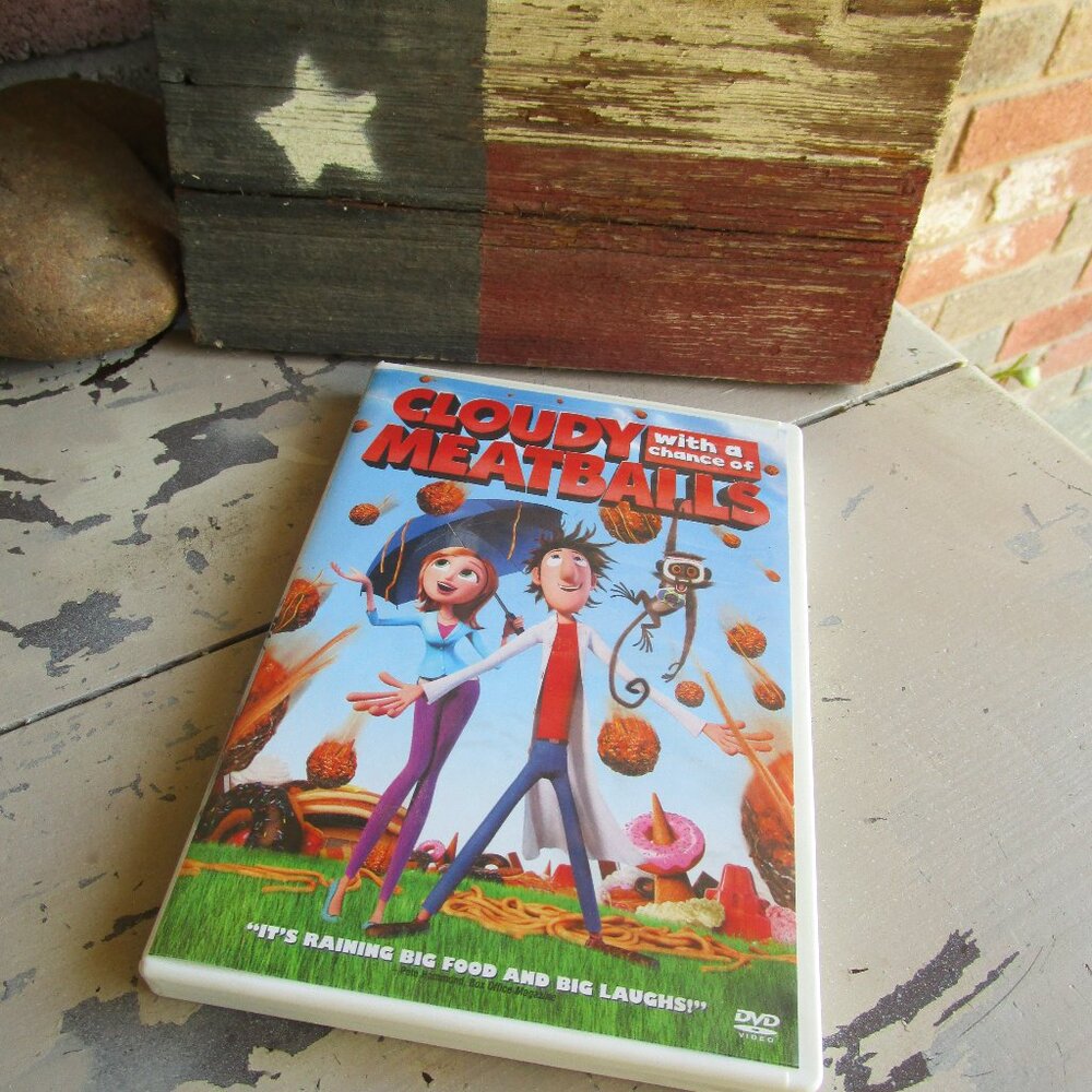 Cloudy with a Chance of Meatballs DVD-Like New